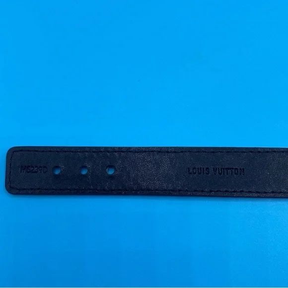 Louis Vuitton Black and Silver Men's Bracelet - Picture 5 of 6